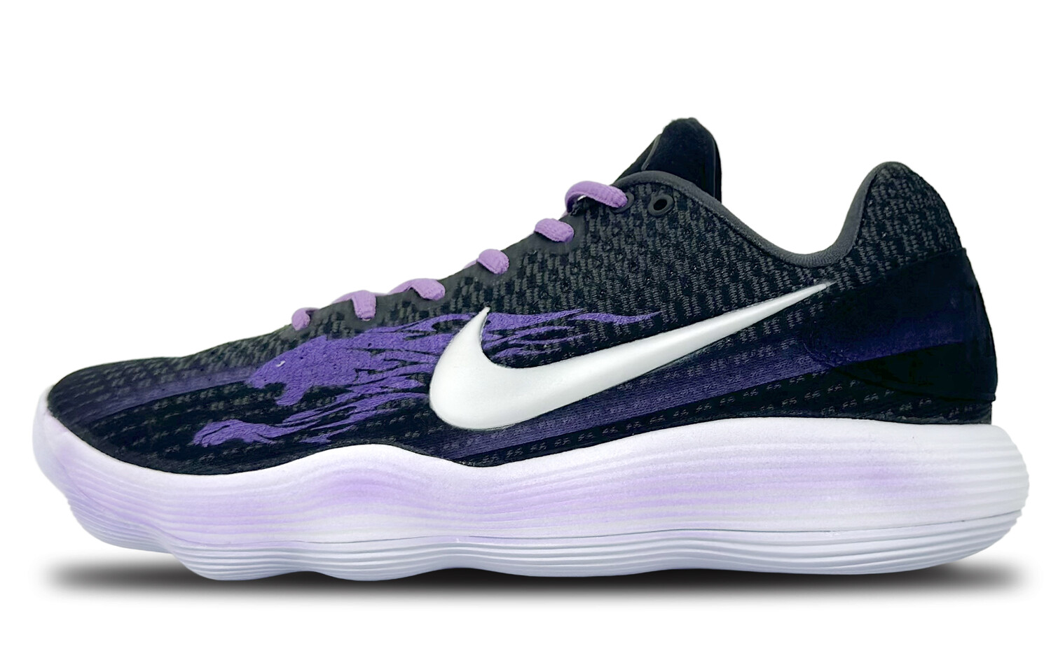 Баскетбольные кроссовки Hyperdunk 2017 мужские с низким верхом черного/фиолетового цвета Nike
Баскетбольные кроссовки Hyperdunk 2017 мужские с низким верхом черного/фиолетового цвета Nike