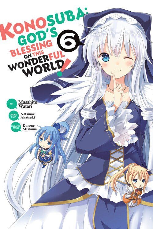 Манга Konosuba: God's Blessing on This Wonderful World! Manga Volume 6
Манга Konosuba: God's Blessing on This Wonderful World! Manga Volume 6