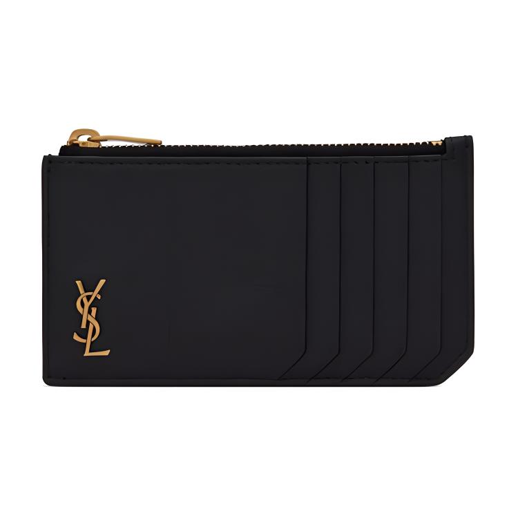 SAINT LAURENT Монограмма Кардхолдер из зерненой кожи для женщин черный
SAINT LAURENT Монограмма Кардхолдер из зерненой кожи для женщин черный