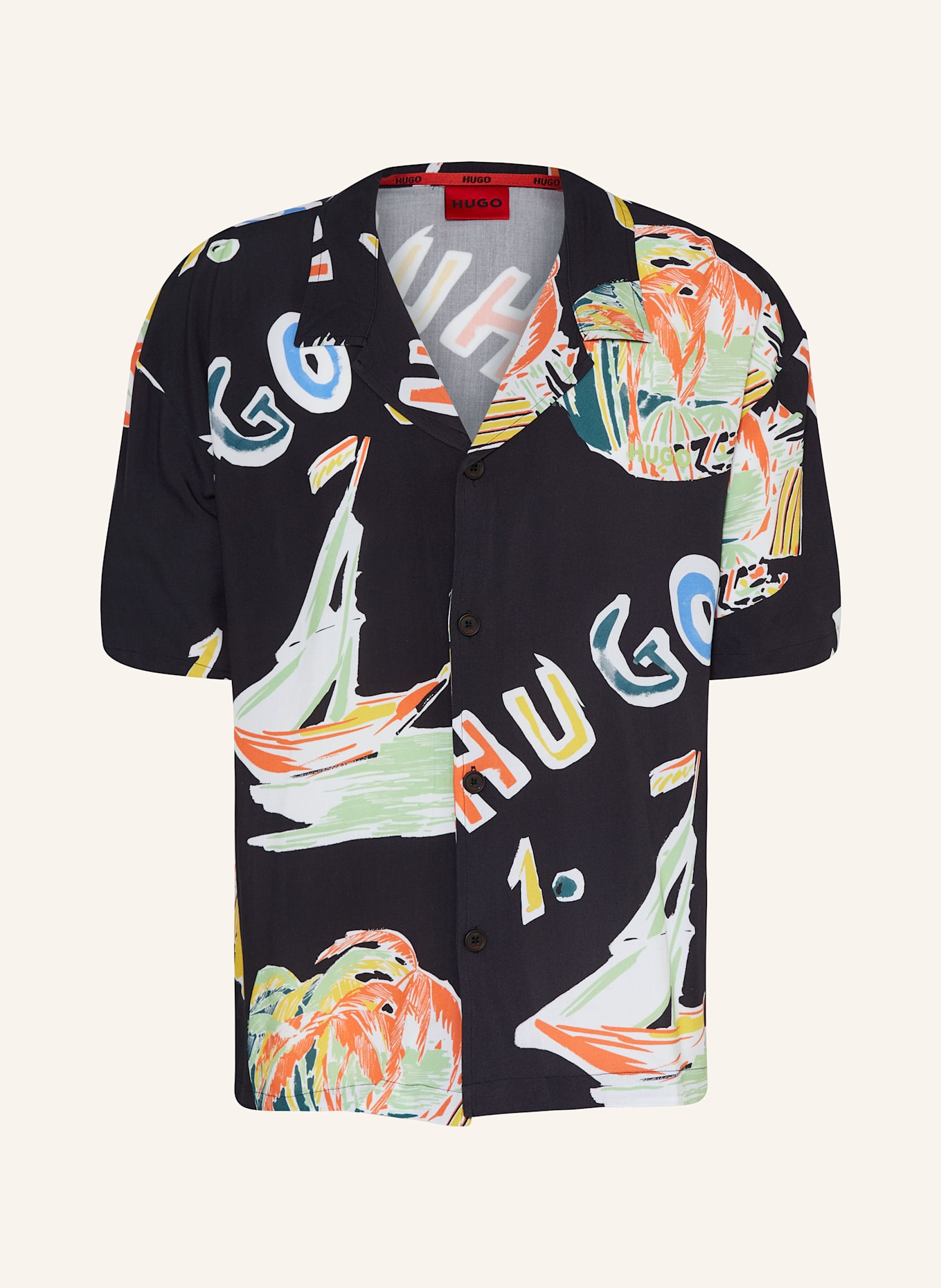 Рубашка для отдыха, свободный крой Hugo, мультиколор
Рубашка для отдыха, свободный крой Hugo, мультиколор