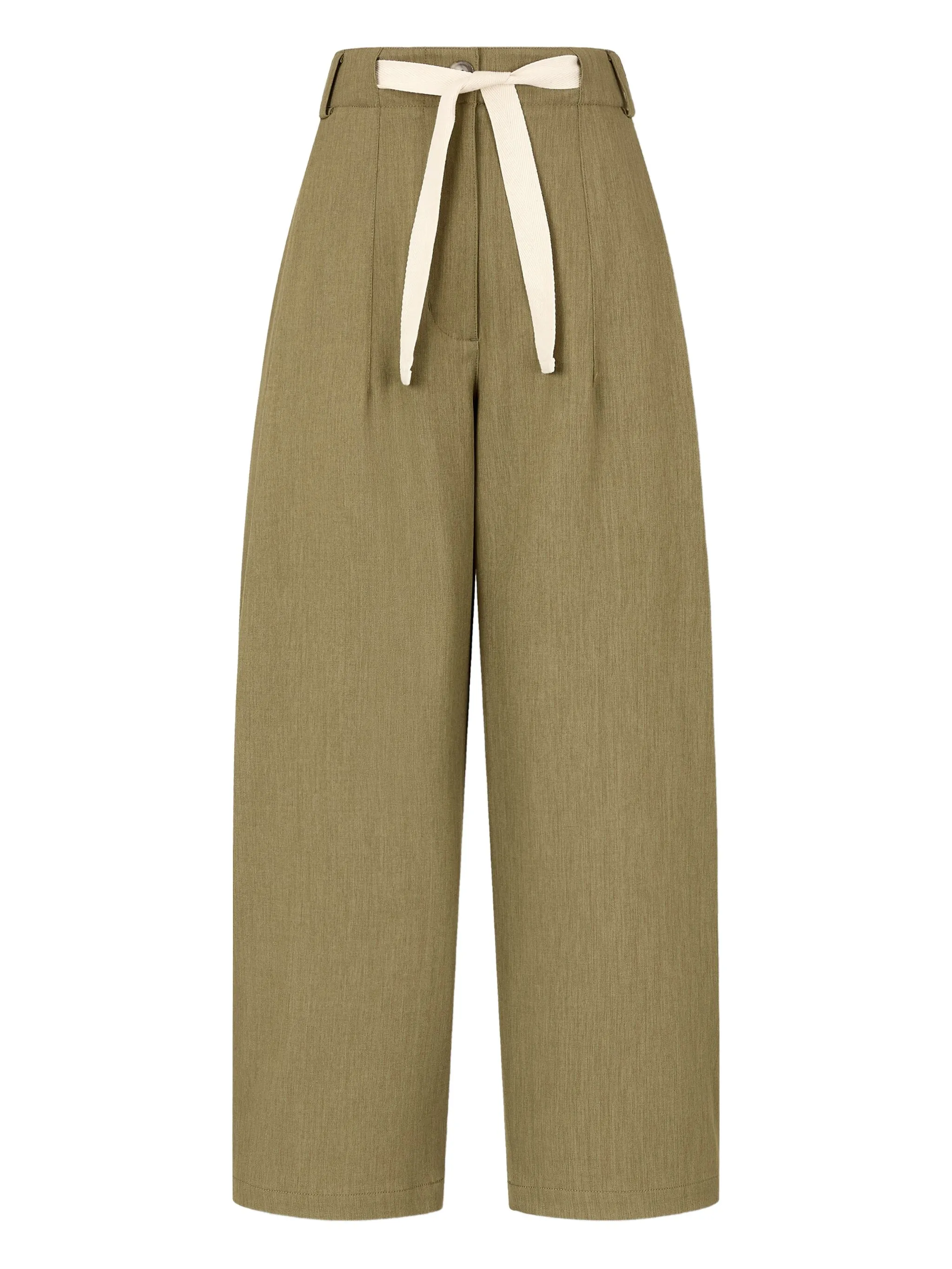 Брюки с кулиской Studio Tomboy, зеленый
Брюки с кулиской Studio Tomboy, зеленый