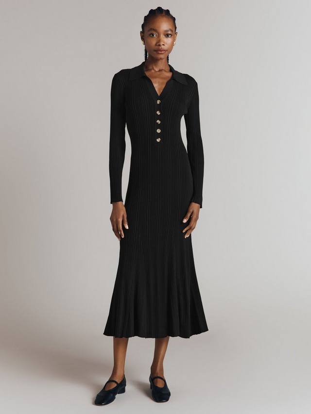 Вязаное платье из папоротника Ghost, черный
Вязаное платье из папоротника Ghost, черный