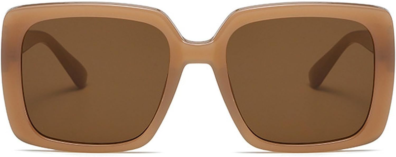 Модные квадратные солнцезащитные очки для женщин, роскошные солнцезащитные очки большого размера, ретро-очки для мужчин, трендовые солнцезащитные очки с защитой от УФ-излучения UV400 mincl, Brown
Модные квадратные солнцезащитные очки для женщин, роскошные солнцезащитные очки большого размера, ретро-очки для мужчин, трендовые солнцезащитные очки с защитой от УФ-излучения UV400 mincl, Brown