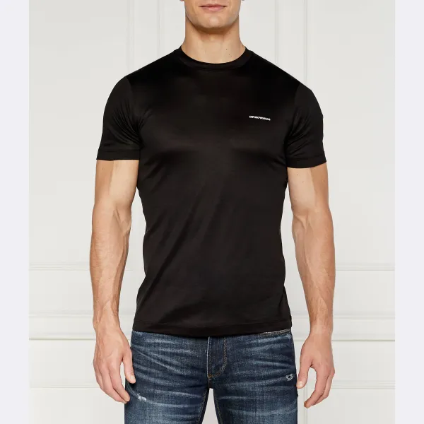 Облегающая футболка Emporio Armani, черный
Облегающая футболка Emporio Armani, черный