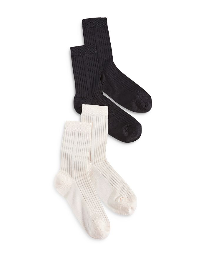 Шелковые ребристые носки, 2 пары Stems, мультиколор
Шелковые ребристые носки, 2 пары Stems, мультиколор