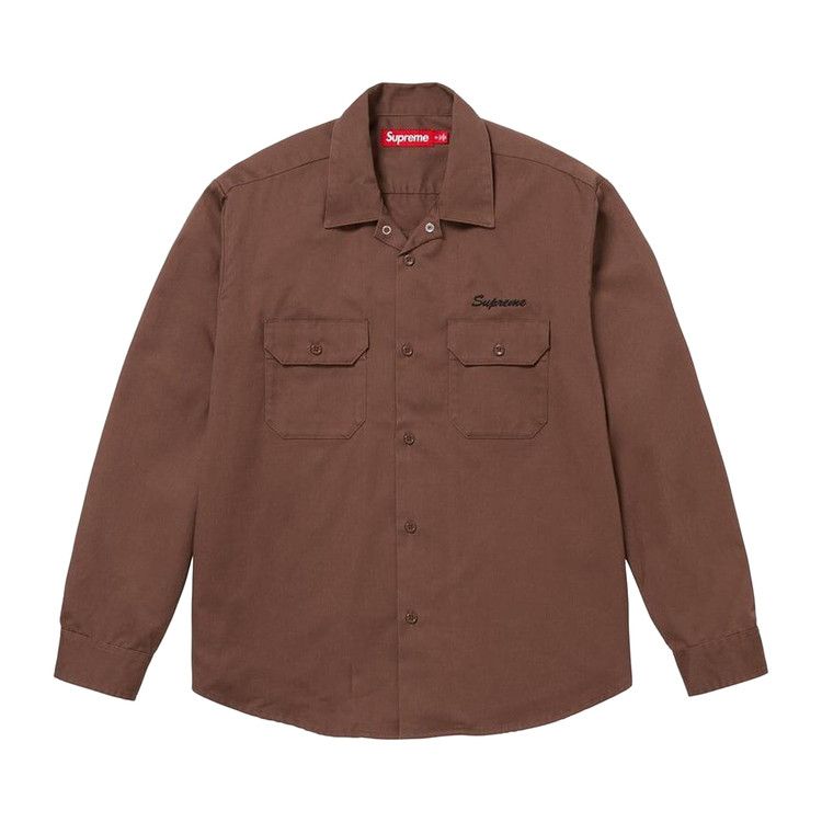 Рубашка Supreme Snow White Work Shirt, Brown
Рубашка Supreme Snow White Work Shirt, Brown