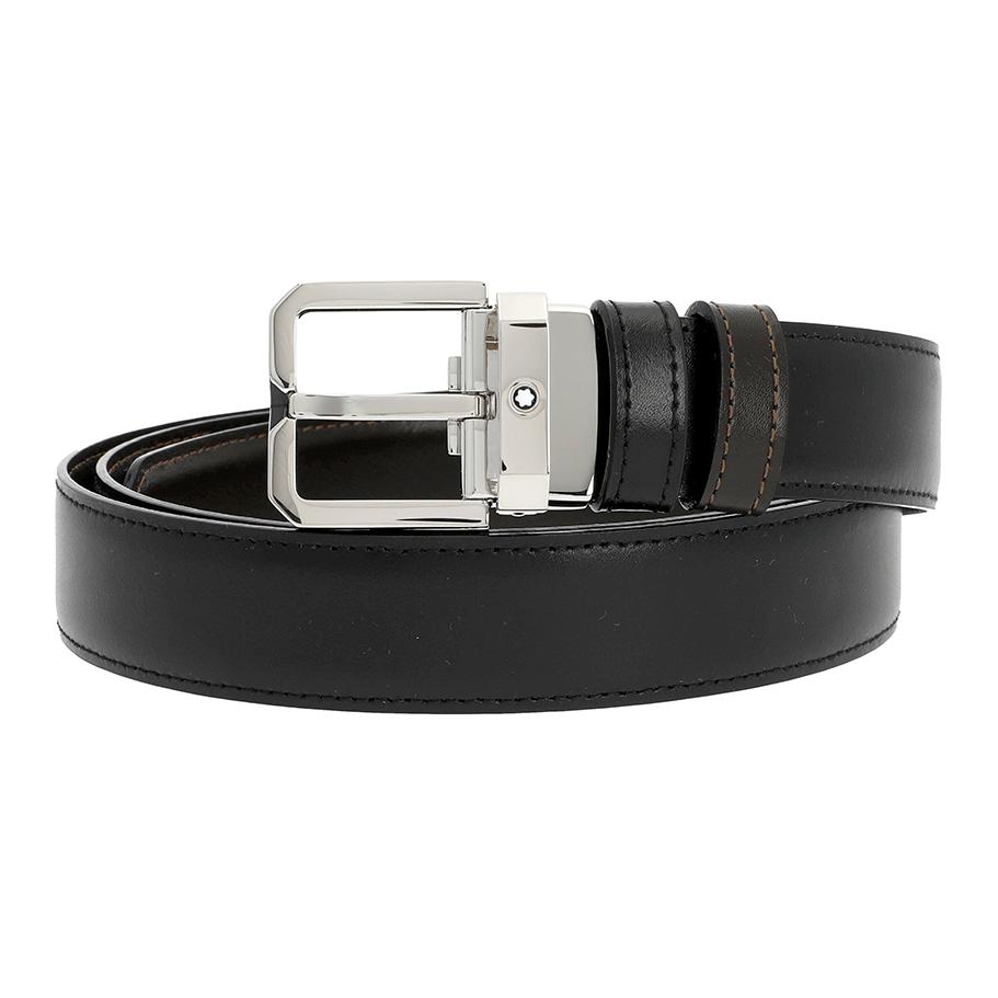 MONTBLANC Ремень мужской из телячьей кожи черный, ширина 3 см
MONTBLANC Ремень мужской из телячьей кожи черный, ширина 3 см