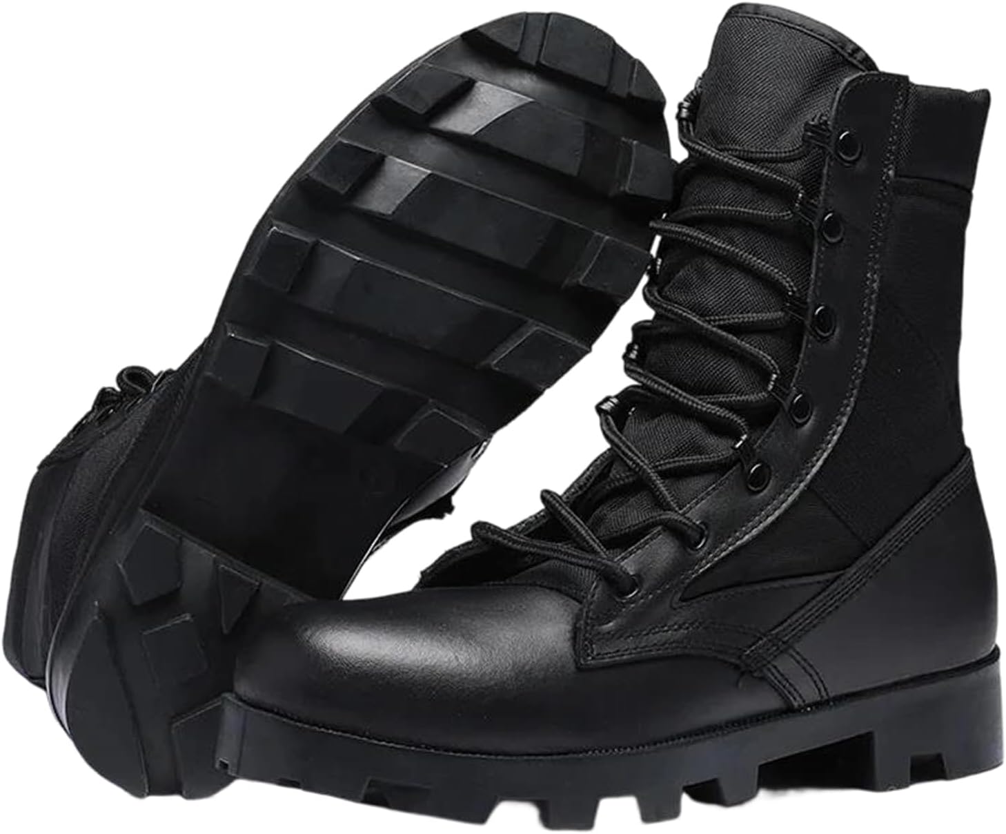 Мужские тактические водонепроницаемые ботинки Alloaone, противоскользящие, для походов и треккинга, охотничьи ботинки, черный
Мужские тактические водонепроницаемые ботинки Alloaone, противоскользящие, для походов и треккинга, охотничьи ботинки, черный