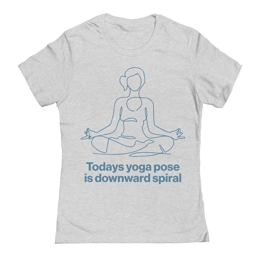 Футболка Junior's Yoga Blue Print 2 с рисунком, цвет Heather Gray
Футболка Junior's Yoga Blue Print 2 с рисунком, цвет Heather Gray