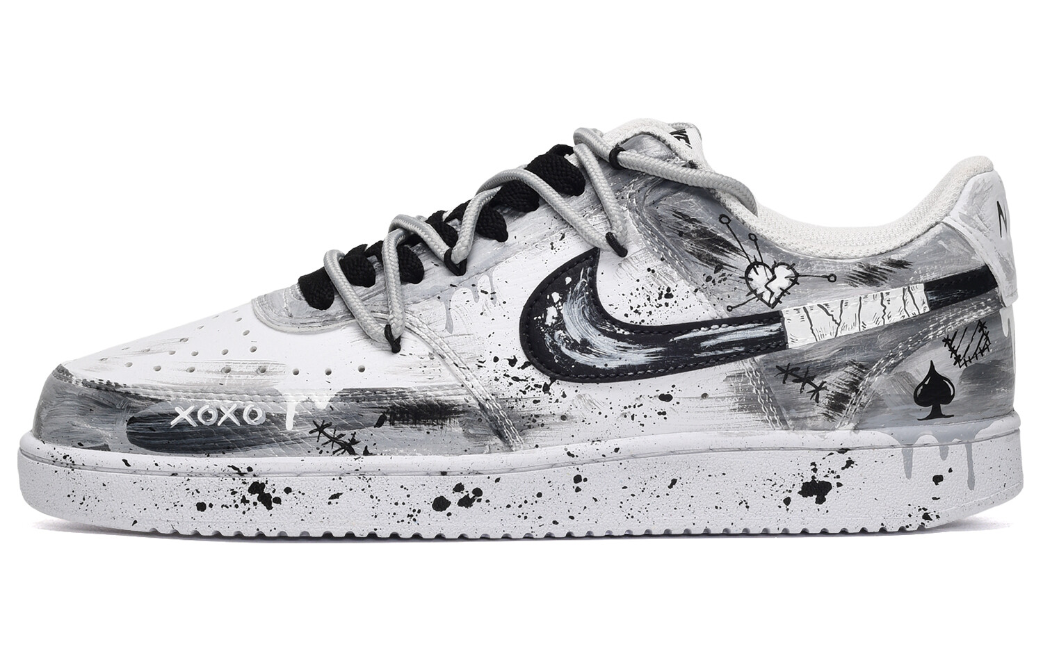Кроссовки Nike Court Vision 1 Skateboarding Shoes Women's Low-top Black/White/Gray, черный/белый/серый
Кроссовки Nike Court Vision 1 Skateboarding Shoes Women's Low-top Black/White/Gray, черный/белый/серый