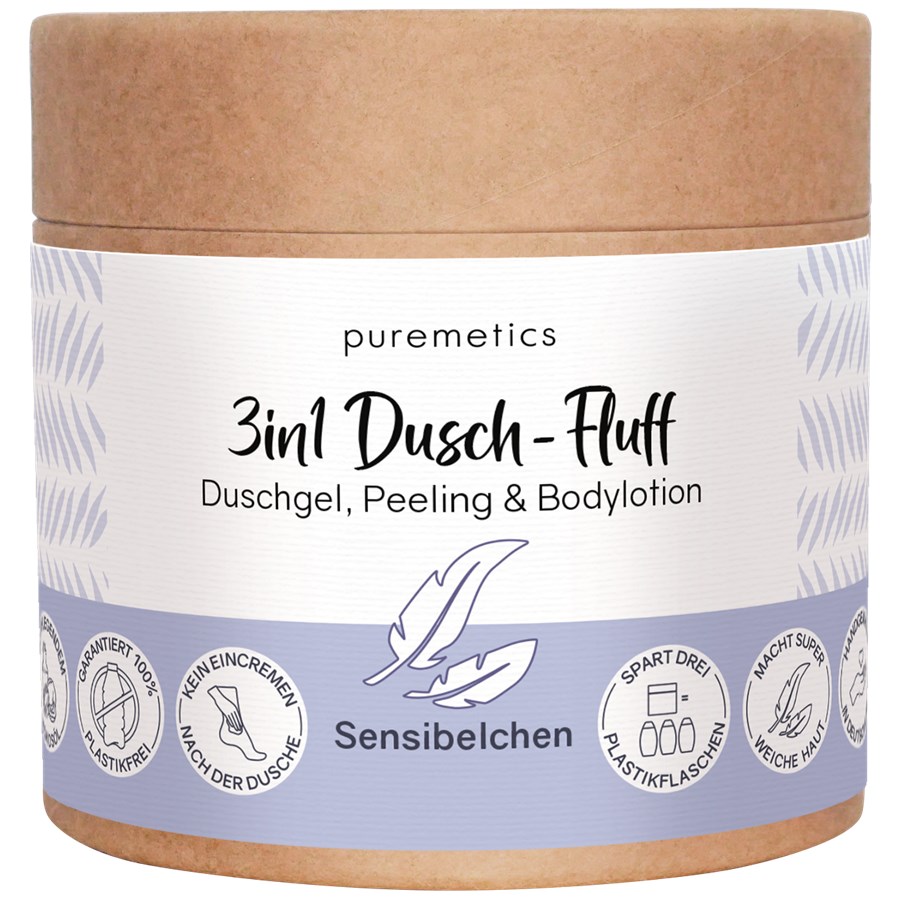 Скраб для тела dusch-fluff sensibelchen Puremetics, вес 250 гр.
Скраб для тела dusch-fluff sensibelchen Puremetics, вес 250 гр.