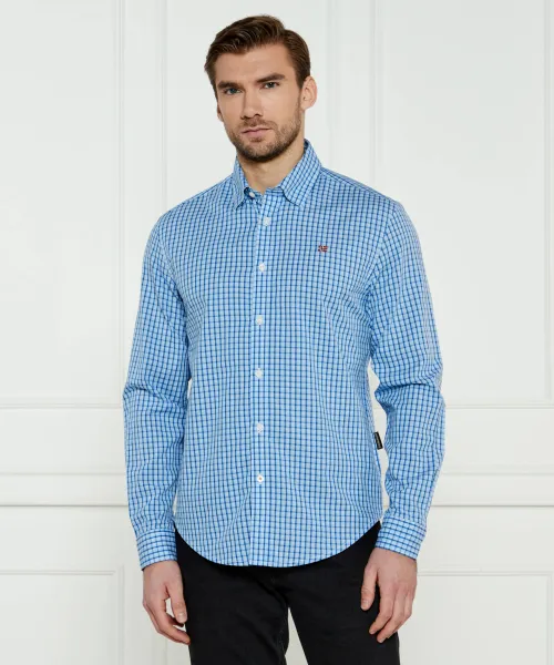 Рубашка g-graie Regular fit Napapijri, синий
Рубашка g-graie Regular fit Napapijri, синий