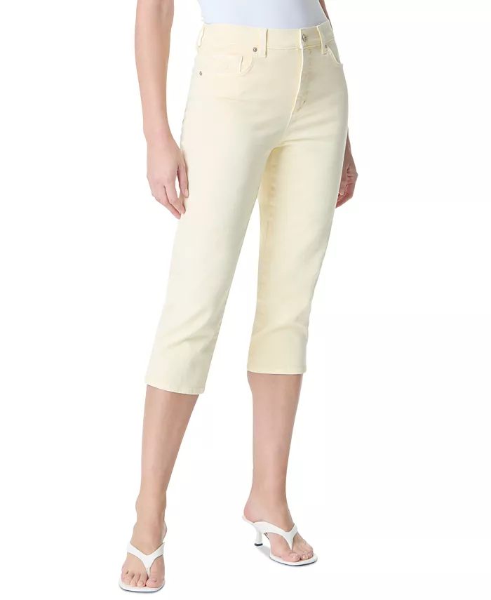 Женские джинсы Amanda Capri с разрезом Gloria Vanderbilt, желтый 
Женские джинсы Amanda Capri с разрезом Gloria Vanderbilt, желтый