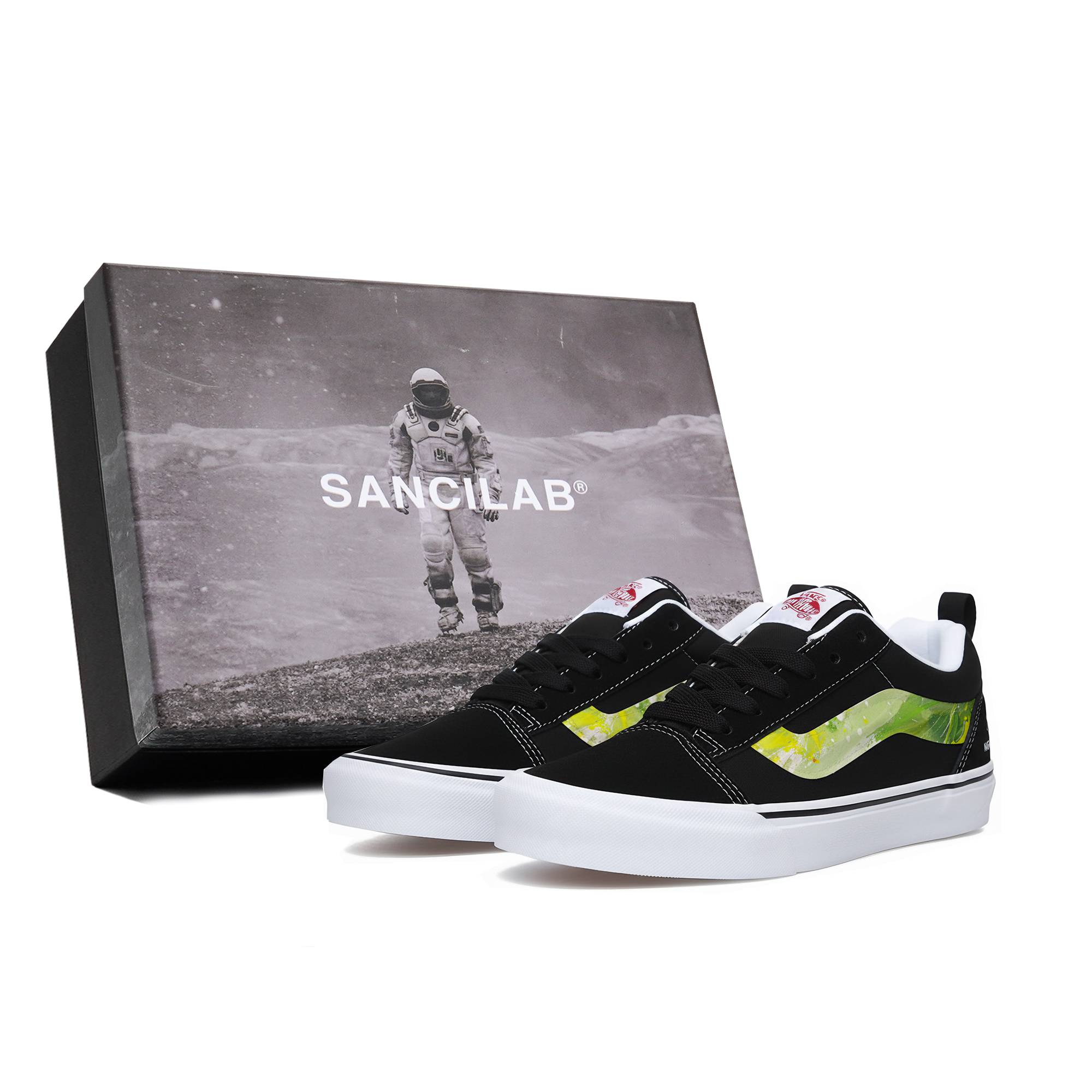 Vans Knu Skool устойчивые к истиранию низкие кроссовки для скейтбординга Unisex Black
Vans Knu Skool устойчивые к истиранию низкие кроссовки для скейтбординга Unisex Black