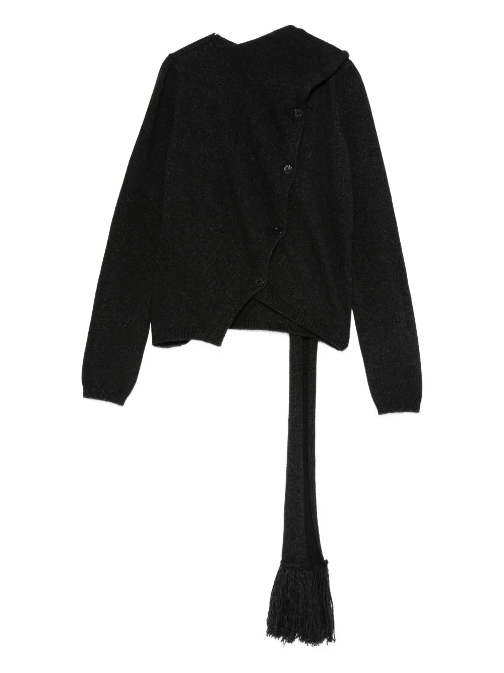 Кардиган с шарфом Semicouture, серый
Кардиган с шарфом Semicouture, серый