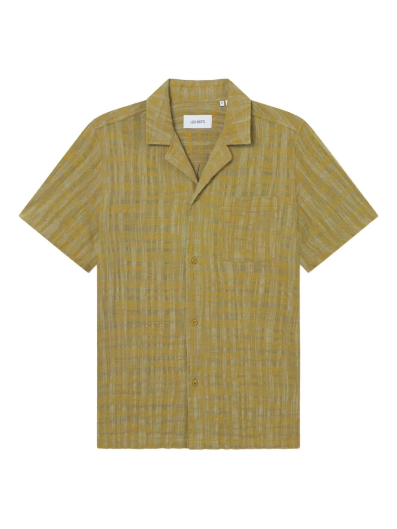 Текстурная рубашка Les Deux с лагерным воротником, зеленый
Текстурная рубашка Les Deux с лагерным воротником, зеленый