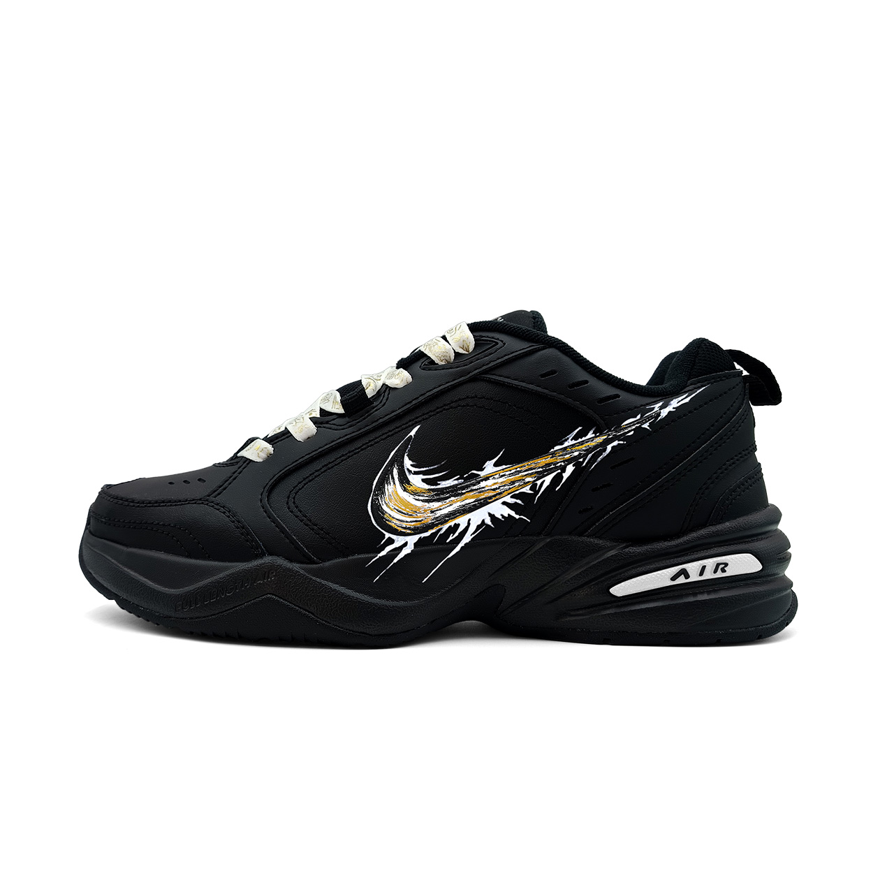 Nike Air Monarch 4 низкие массивные кроссовки unisex черный белый
Nike Air Monarch 4 низкие массивные кроссовки unisex черный белый