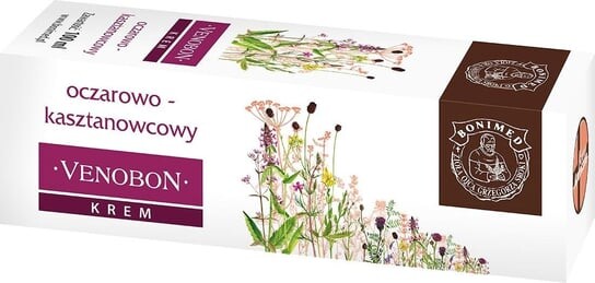 Крем Венобон гамамелис и каштан 100мл Bonimed 
Крем Венобон гамамелис и каштан 100мл Bonimed