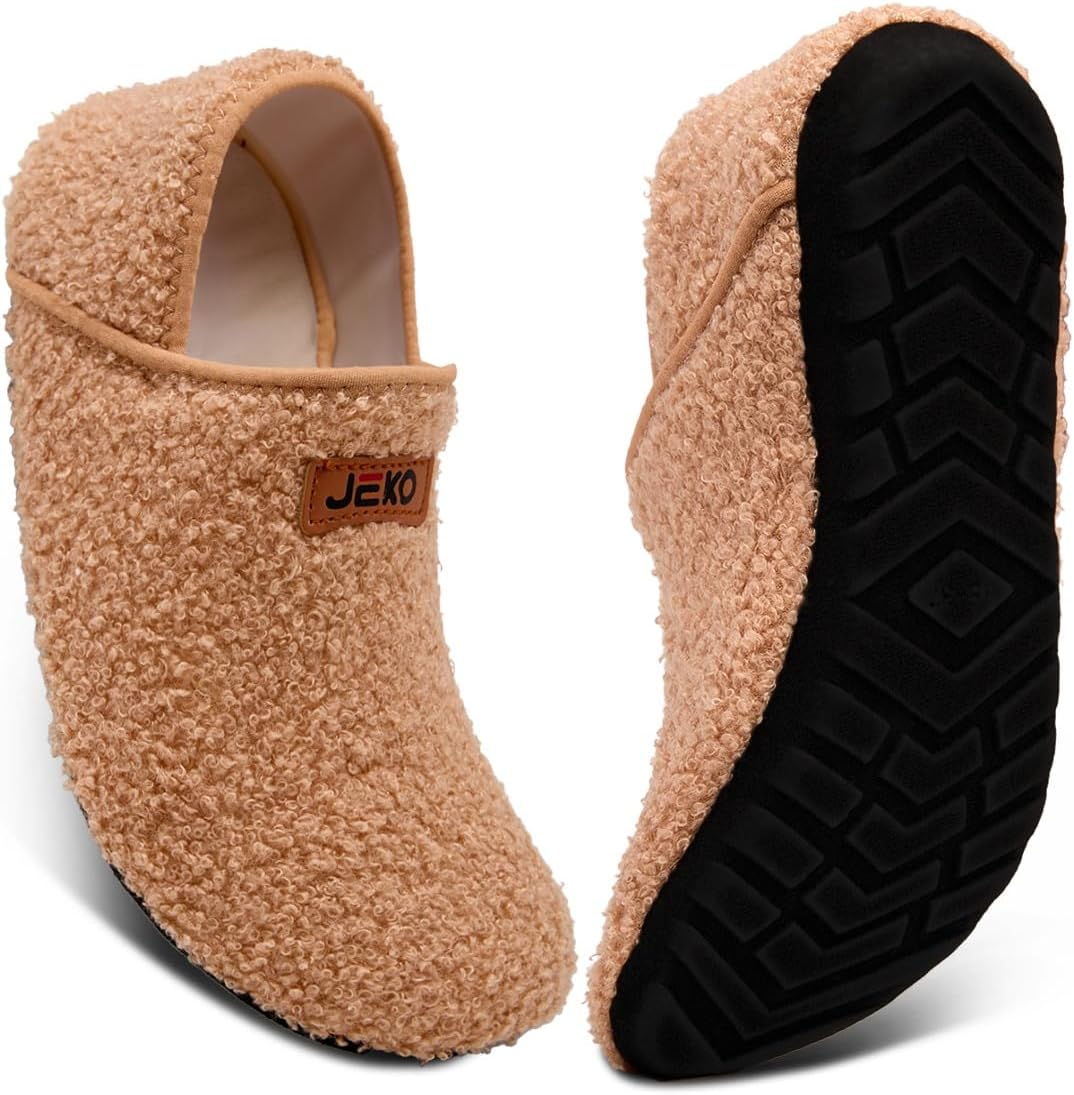 Домашние тапочки UUBARIS для мужчин и женщин, пушистые носочные тапочки для путешествий и дома, йоги, с утолщенной подошвой, коричневый
Домашние тапочки UUBARIS для мужчин и женщин, пушистые носочные тапочки для путешествий и дома, йоги, с утолщенной подошвой, коричневый