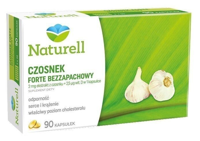 Препарат, укрепляющий иммунитет Naturell Czosnek Forte Bezzapachowy, 90 шт
Препарат, укрепляющий иммунитет Naturell Czosnek Forte Bezzapachowy, 90 шт