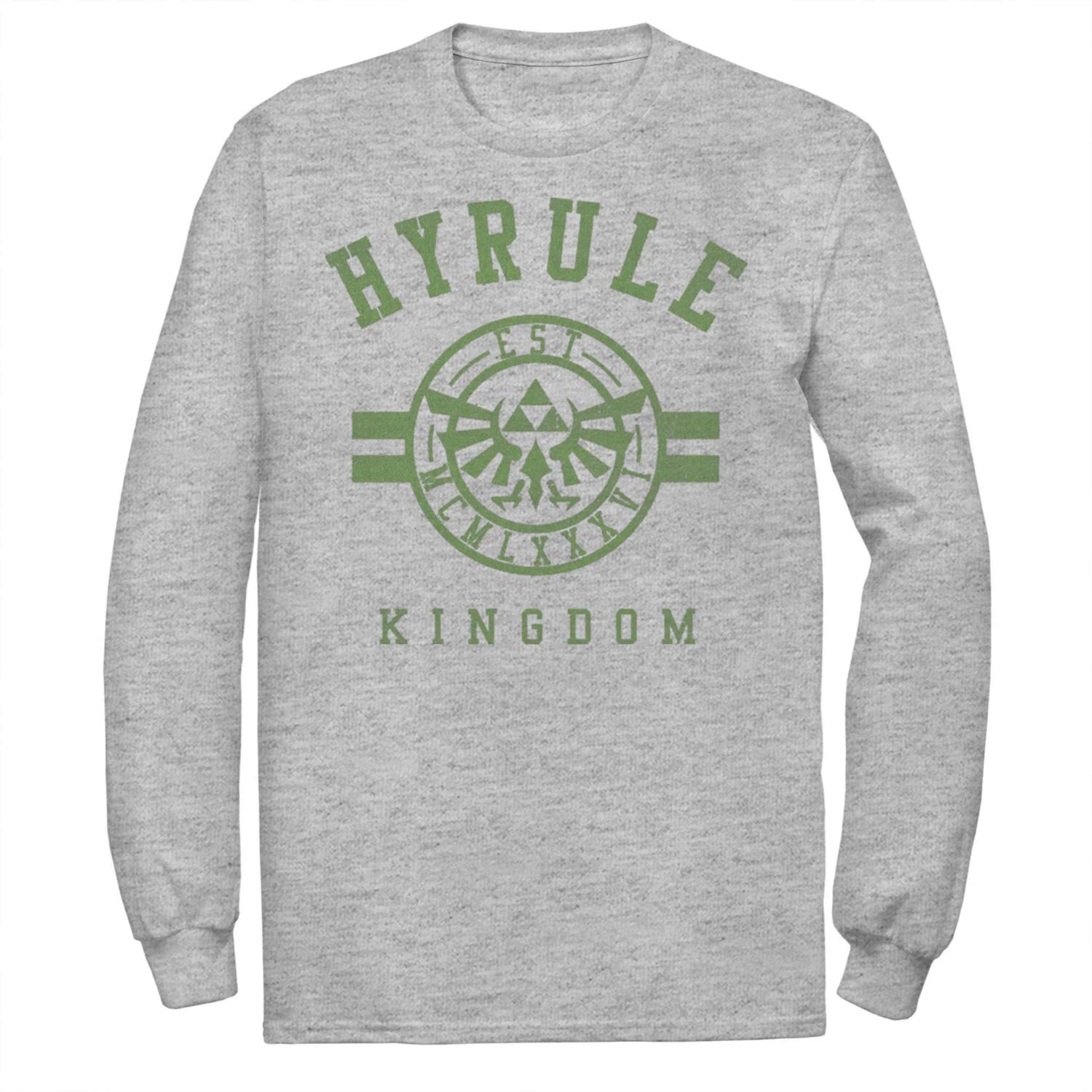 Мужская футболка Nintendo Zelda Hyrule Kingdom Collegiate Est 1986 г. Licensed Character
Мужская футболка Nintendo Zelda Hyrule Kingdom Collegiate Est 1986 г. Licensed Character