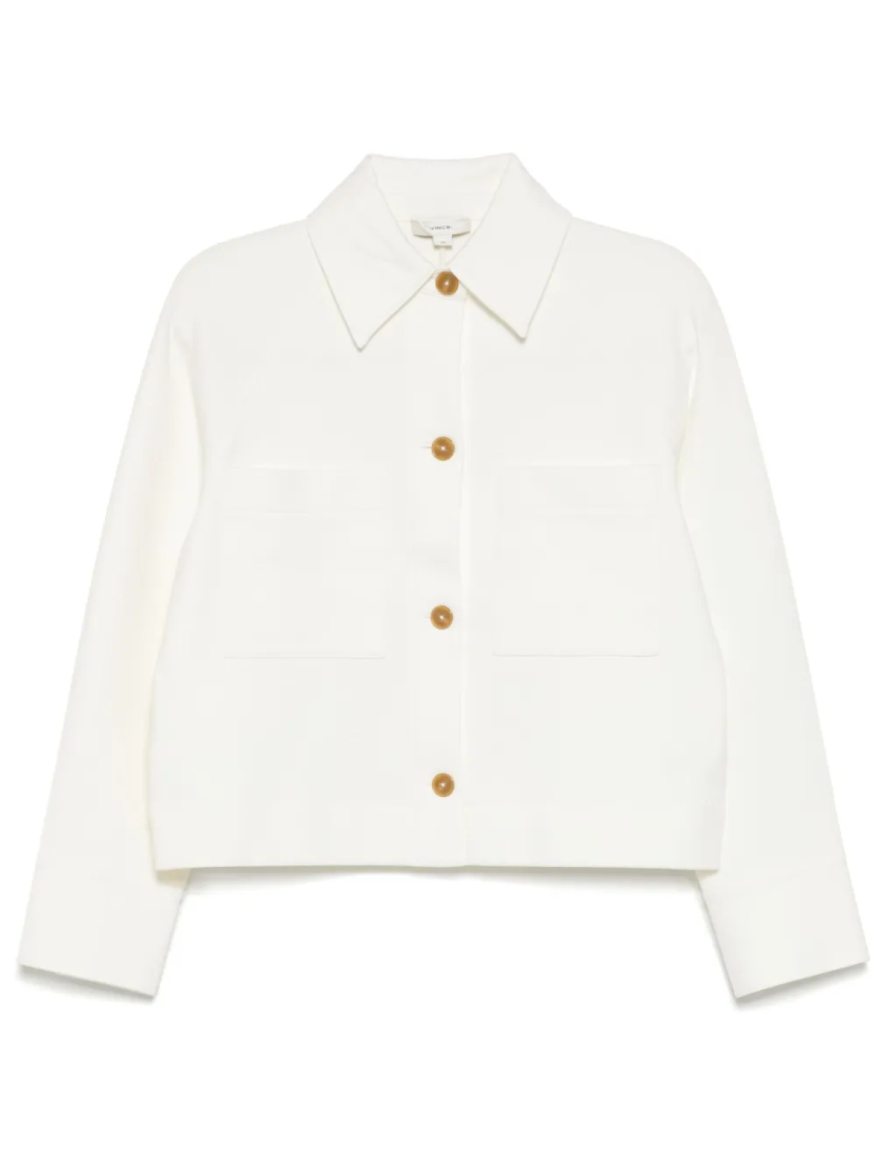 Пиджак-рубашка Vince на пуговицах, белый
Пиджак-рубашка Vince на пуговицах, белый