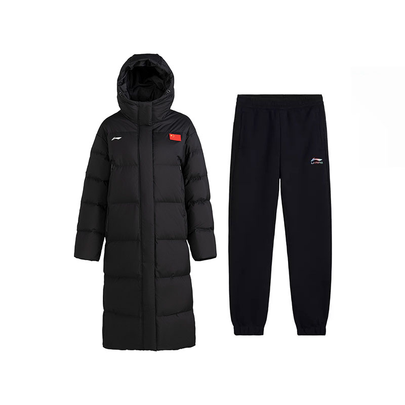 Li Ning Casual Suits Женский худи утепленный с флисовой подкладкой Li-Ning, черный top+черный pants
Li Ning Casual Suits Женский худи утепленный с флисовой подкладкой Li-Ning, черный top+черный pants