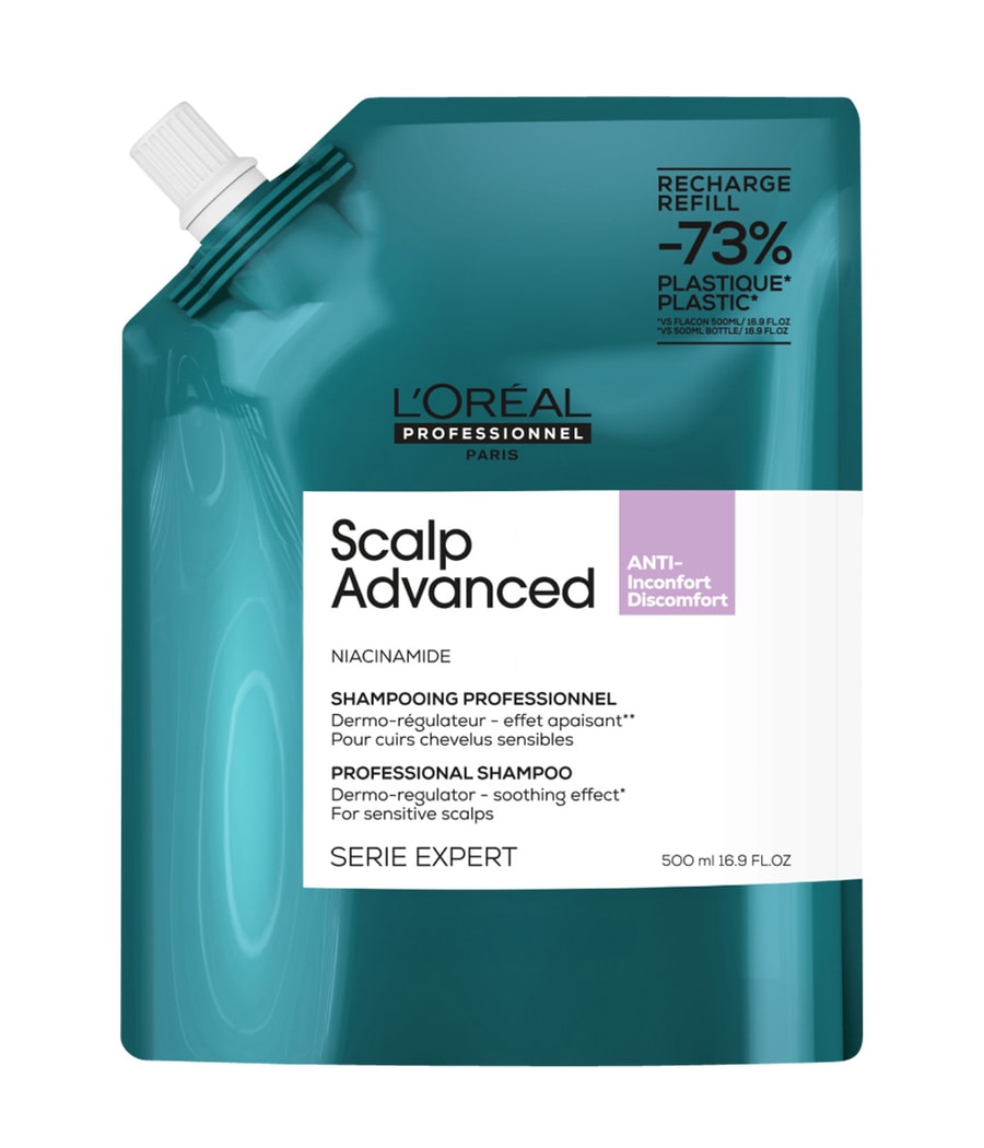 Шампунь для волос L'Oréal Professionnel Paris Serie Expert Scalp Advanced Anti-Discomfort Dermo-Regulator, 500 ml
Шампунь для волос L'Oréal Professionnel Paris Serie Expert Scalp Advanced Anti-Discomfort Dermo-Regulator, 500 ml