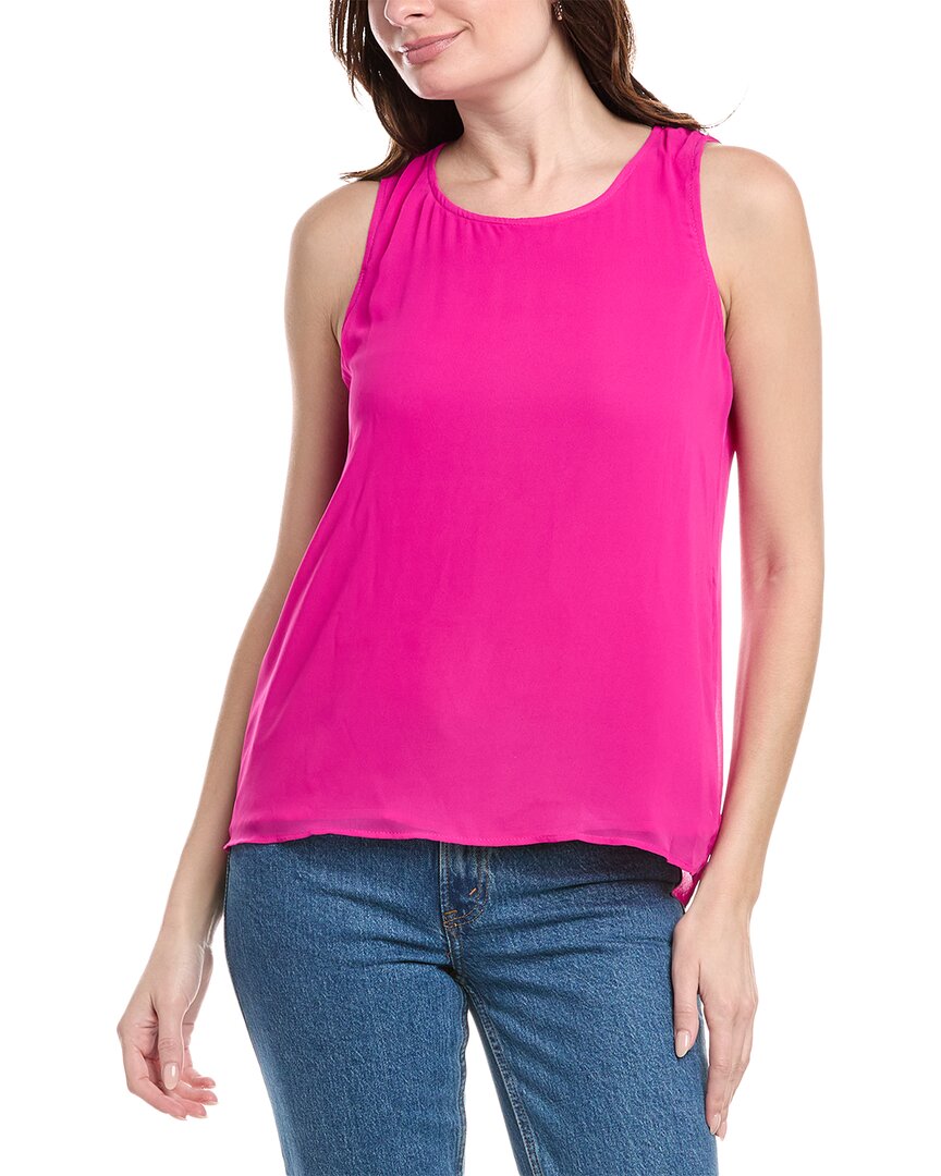 Винс Камуто Майка с асимметричным подолом Vince Camuto, фиолетовый
Винс Камуто Майка с асимметричным подолом Vince Camuto, фиолетовый