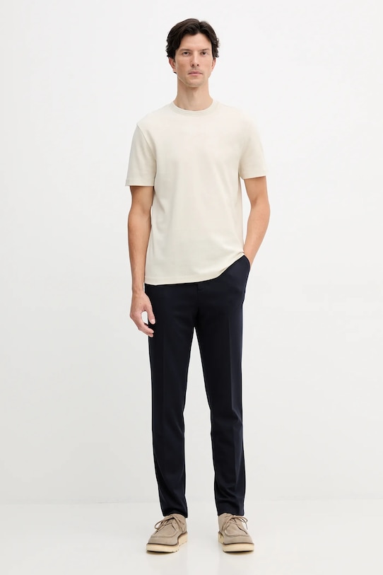 Хлопковая футболка Boss, бежевый
Хлопковая футболка Boss, бежевый