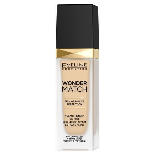 Роскошная тональная основа для лица, № 05 Светлый фарфор Eveline Cosmetics, Wonder Match
Роскошная тональная основа для лица, № 05 Светлый фарфор Eveline Cosmetics, Wonder Match