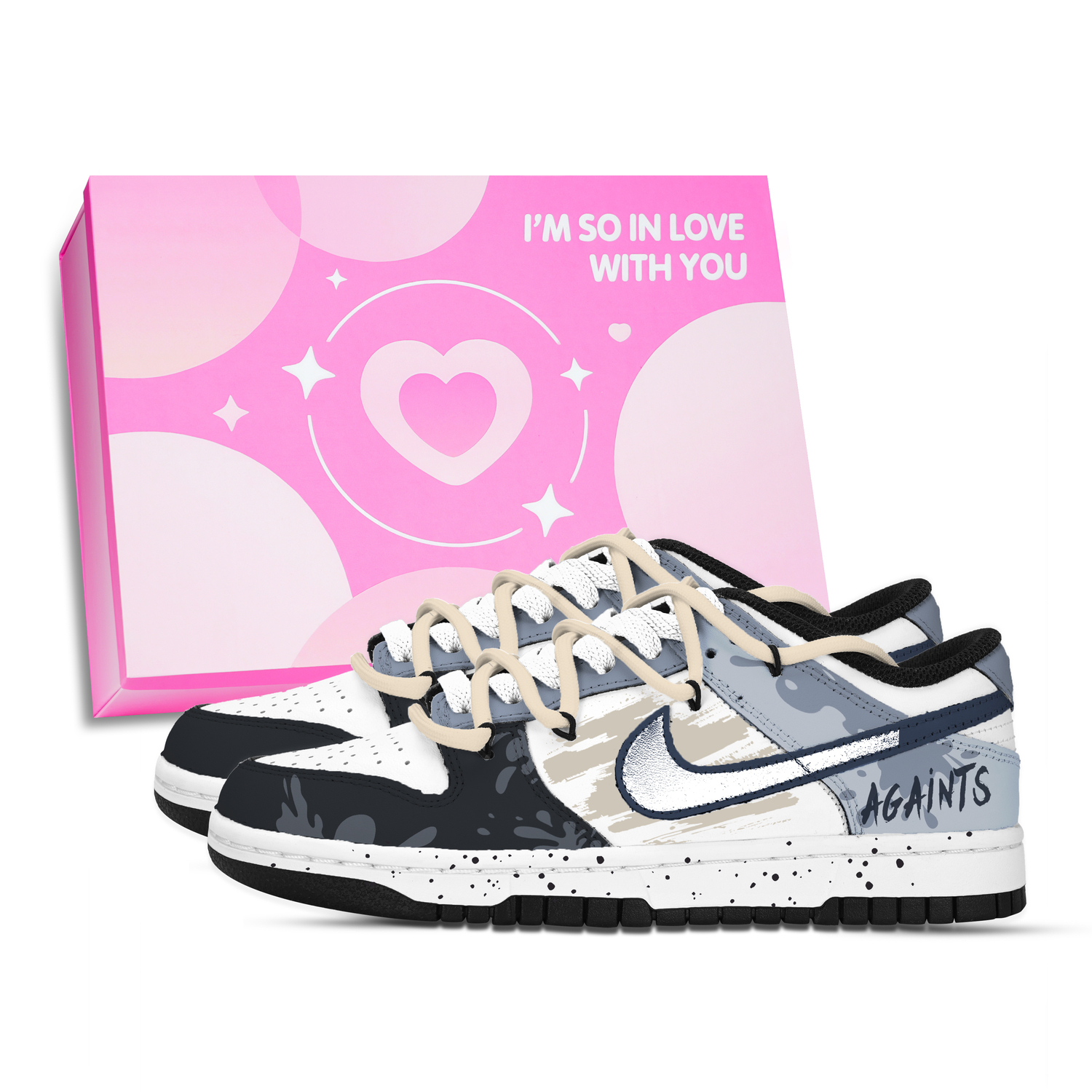 Nike Нарушение правил Dunk нескользящие устойчивые к истиранию низкие скейтбордские кроссовки унисекс черный белый желтый синий, цвет Black White Yellow Blue
Nike Нарушение правил Dunk нескользящие устойчивые к истиранию низкие скейтбордские кроссовки унисекс черный белый желтый синий, цвет Black White Yellow Blue