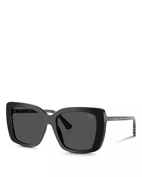 Квадратные солнцезащитные очки, 54 мм Burberry, черный
Квадратные солнцезащитные очки, 54 мм Burberry, черный