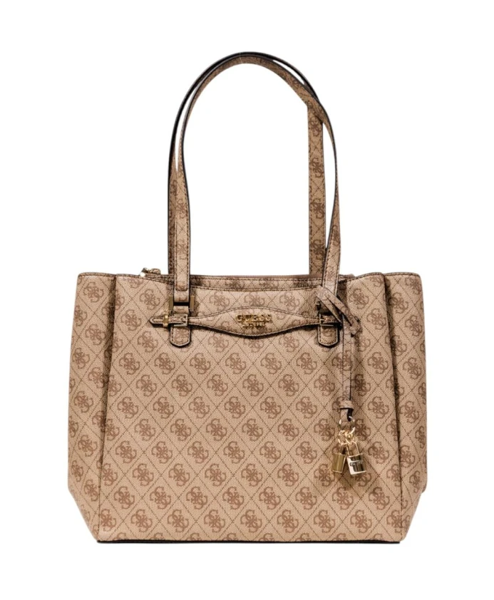 Сумка с принтом, на молнии и с множеством карманов. Guess, бежевый
Сумка с принтом, на молнии и с множеством карманов. Guess, бежевый