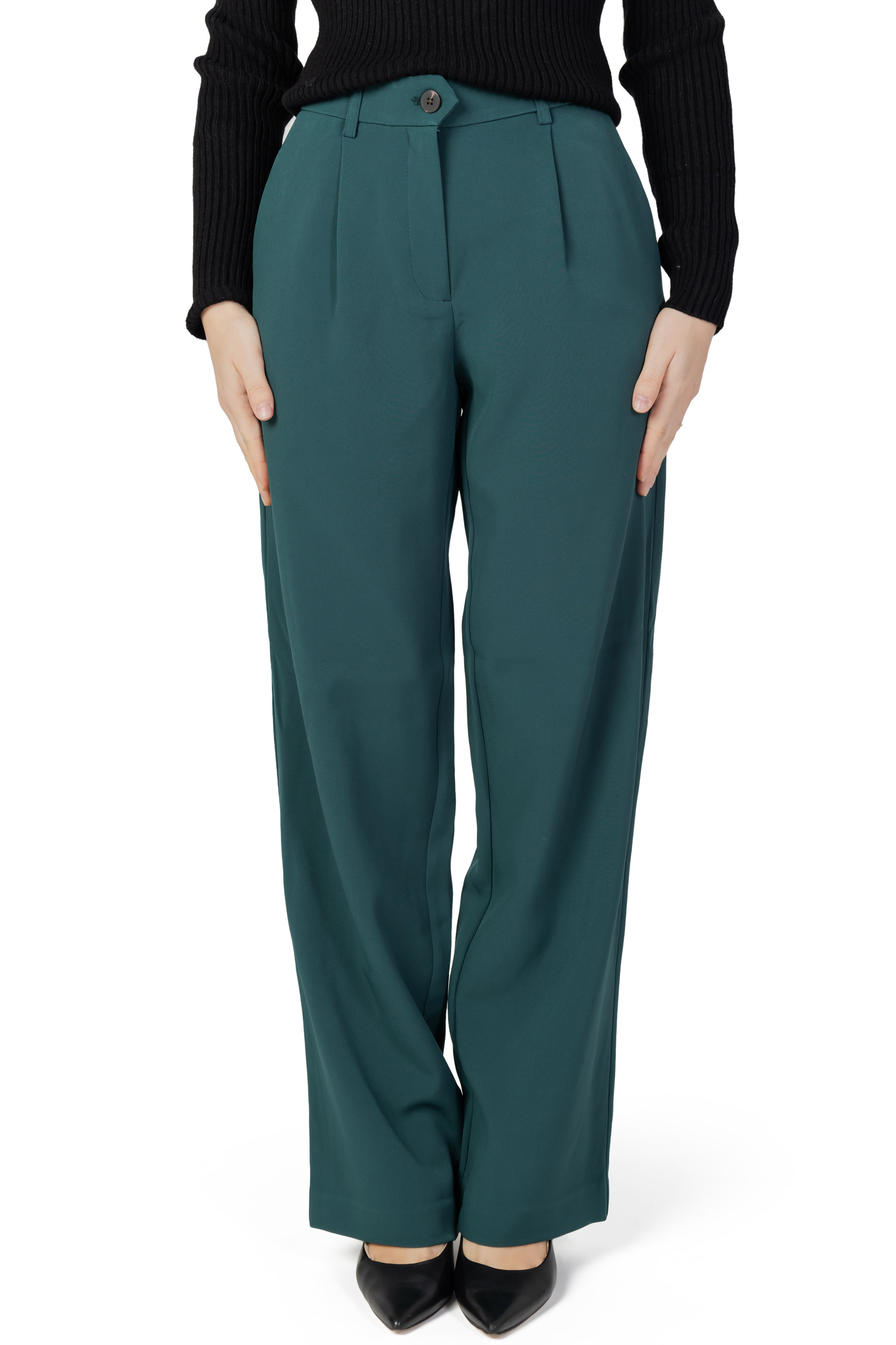 Брюки женские VILA свободного кроя, зеленый
Брюки женские VILA свободного кроя, зеленый