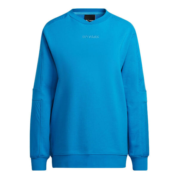 Толстовка adidas x Ivy Park Crossover Solid Color Chest Logo Embroidered Pullover Round Neck Long Sleeves Blue, синий
Толстовка adidas x Ivy Park Crossover Solid Color Chest Logo Embroidered Pullover Round Neck Long Sleeves Blue, синий