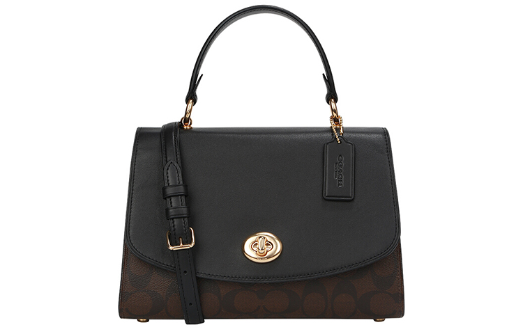 Тилла холщовая с кожаной деталями сумка, через плечо, кросс-боди среднего размера женская черная COACH
Тилла холщовая с кожаной деталями сумка, через плечо, кросс-боди среднего размера женская черная COACH