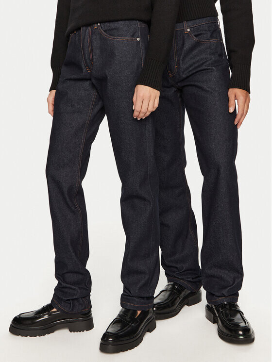 Джинсы обычного кроя Ami Paris, синий
Джинсы обычного кроя Ami Paris, синий