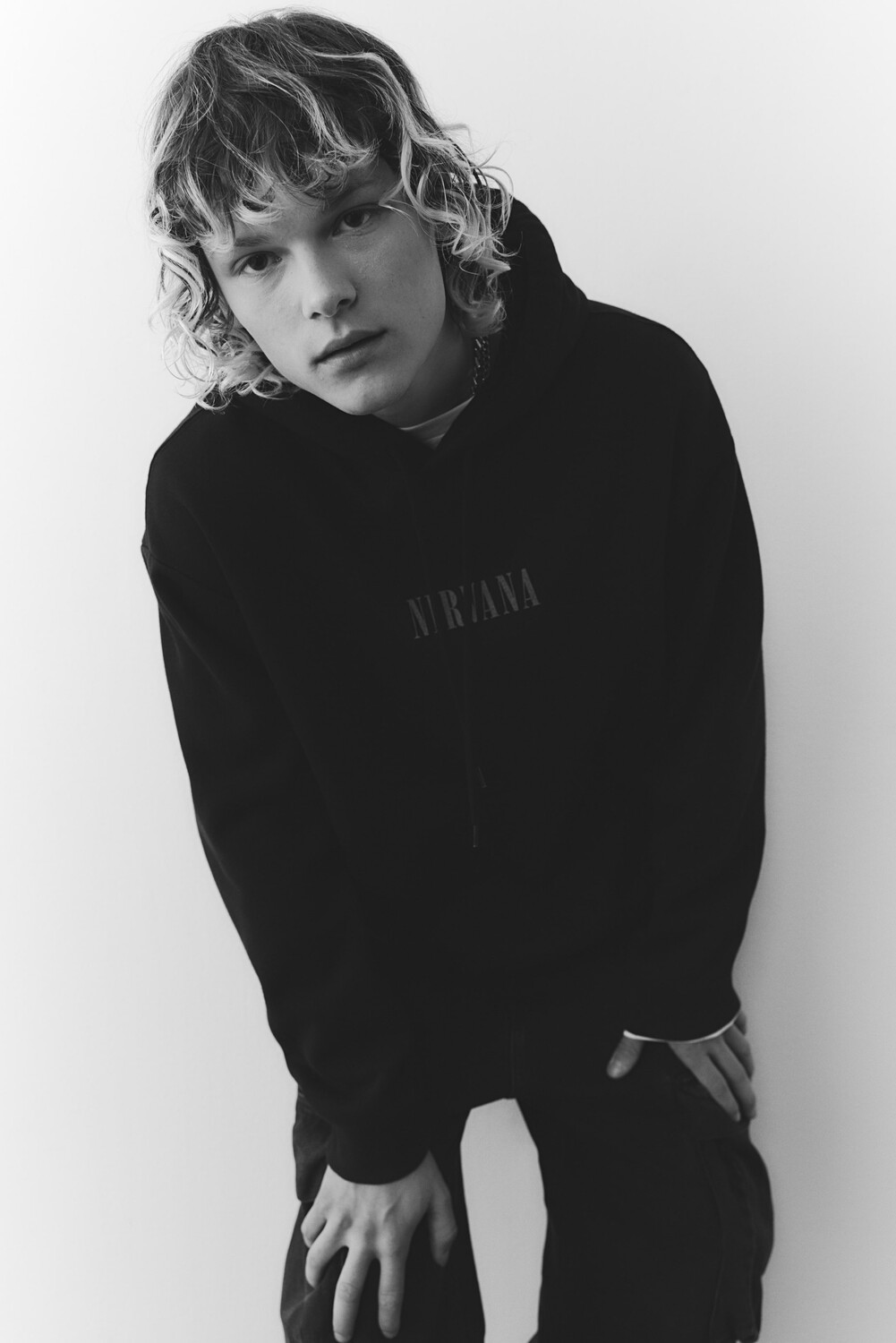 Толстовка свободного кроя H&M, черный
Толстовка свободного кроя H&M, черный