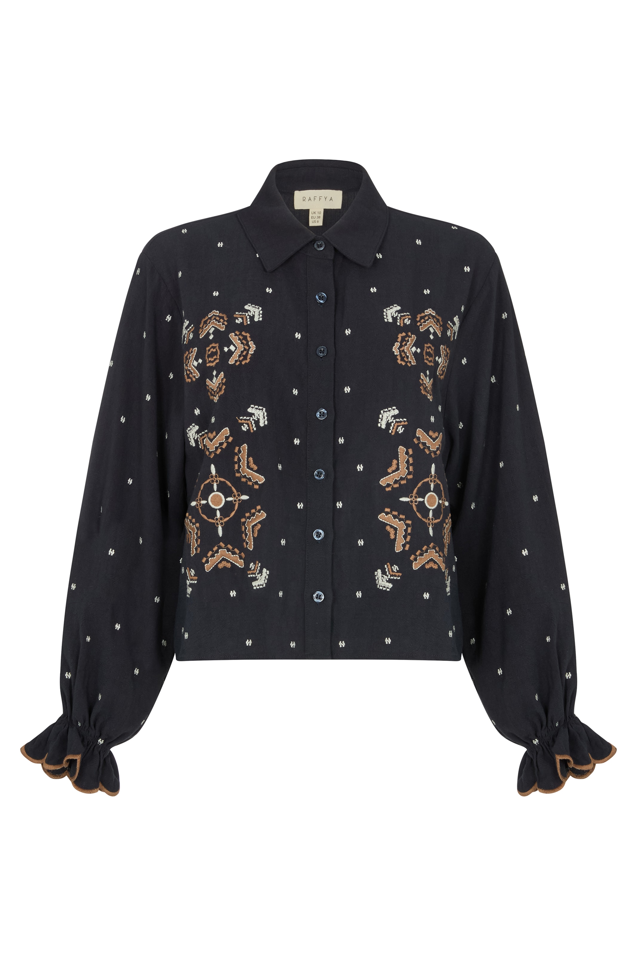 RAFFYA Рубашка в цвете Navy
RAFFYA Рубашка в цвете Navy