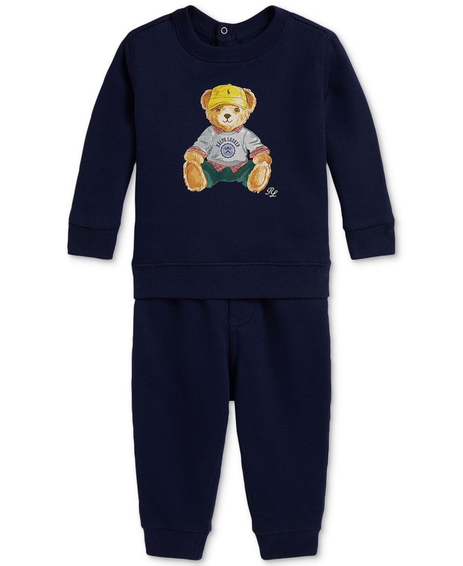 Комплект из флисовой толстовки и брюк для мальчика Polo Ralph Lauren, Blue
Комплект из флисовой толстовки и брюк для мальчика Polo Ralph Lauren, Blue