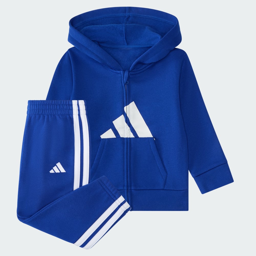 Спортивный костюм Adidas 2-Piece Long Sleeve Essential Big Logo Fleece Jacket & Jogger Set, цвет Royal Blue
Спортивный костюм Adidas 2-Piece Long Sleeve Essential Big Logo Fleece Jacket & Jogger Set, цвет Royal Blue