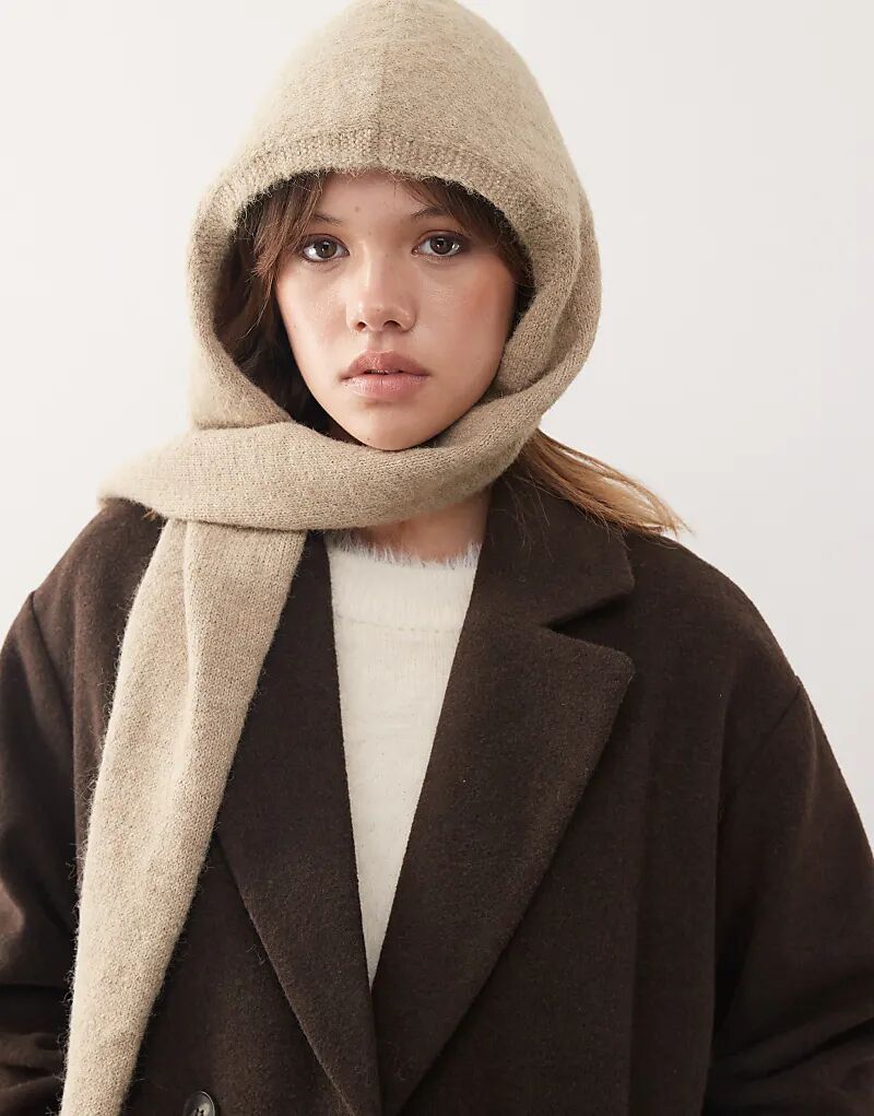 Шарф с капюшоном Weekday бежевого цвета
Шарф с капюшоном Weekday бежевого цвета