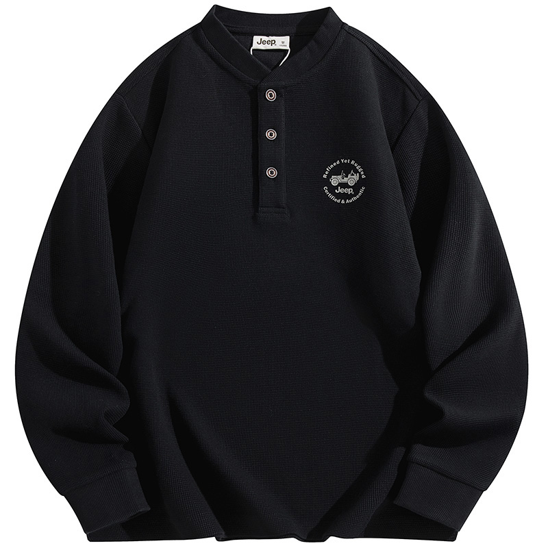 Свитшот Unisex Henry Collar Moderate Regular Jeep, phantom черный
Свитшот Unisex Henry Collar Moderate Regular Jeep, phantom черный