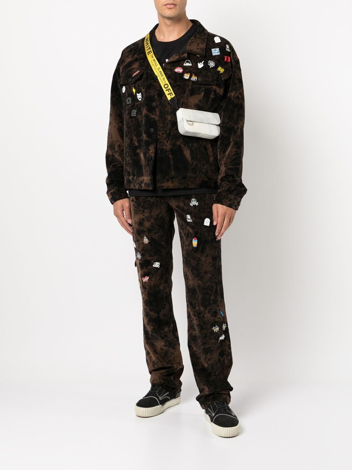 Haculla куртка с принтом тай-дай, коричневый
Haculla куртка с принтом тай-дай, коричневый