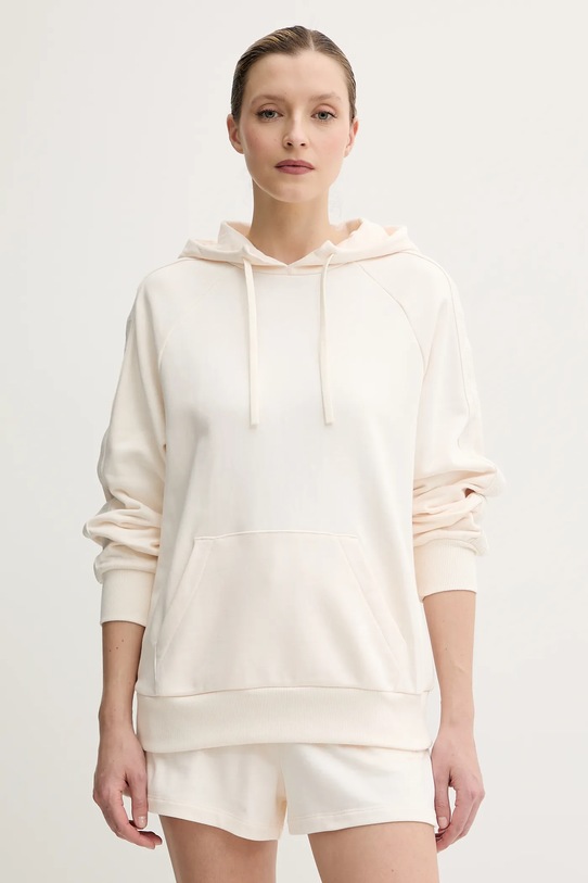 Хлопковая толстовка Armani Exchange, бежевый
Хлопковая толстовка Armani Exchange, бежевый