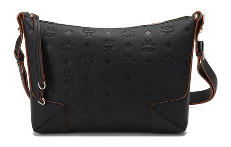 MCM Кожаная с искусственной кожей поясная сумка через плечо среднего размера для женщин черная 
MCM Кожаная с искусственной кожей поясная сумка через плечо среднего размера для женщин черная