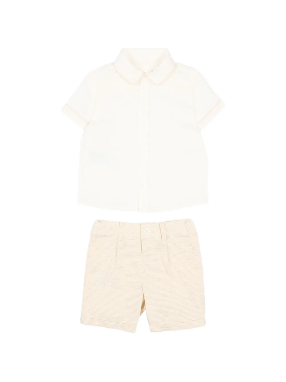 Комплект из топа и шортов с воротником Mayoral, бежевый
Комплект из топа и шортов с воротником Mayoral, бежевый