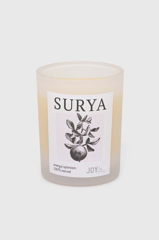 Свеча для практики йоги и медитации Сурья Joyinme, белый 
Свеча для практики йоги и медитации Сурья Joyinme, белый