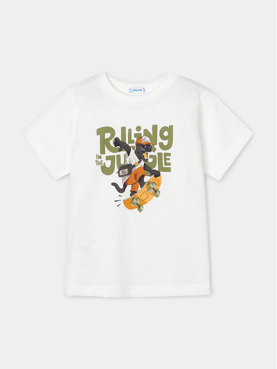 Футболка стандартного кроя Mayoral, белый
Футболка стандартного кроя Mayoral, белый